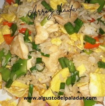 receta arroz chaufa de pollo