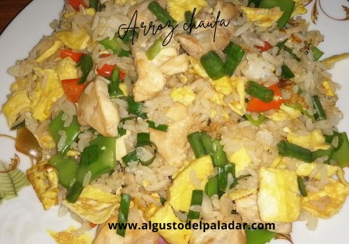 receta arroz chaufa de pollo