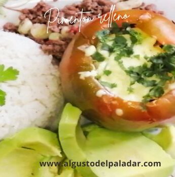 ingredientes para preparar pimenton relleno