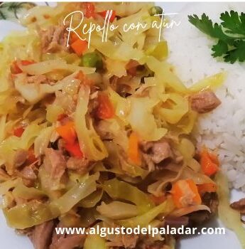 repollo con atun ingredientes