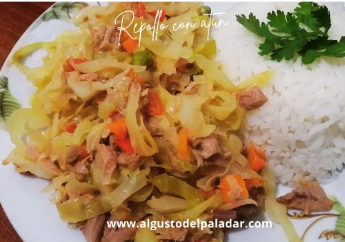 repollo con atun ingredientes